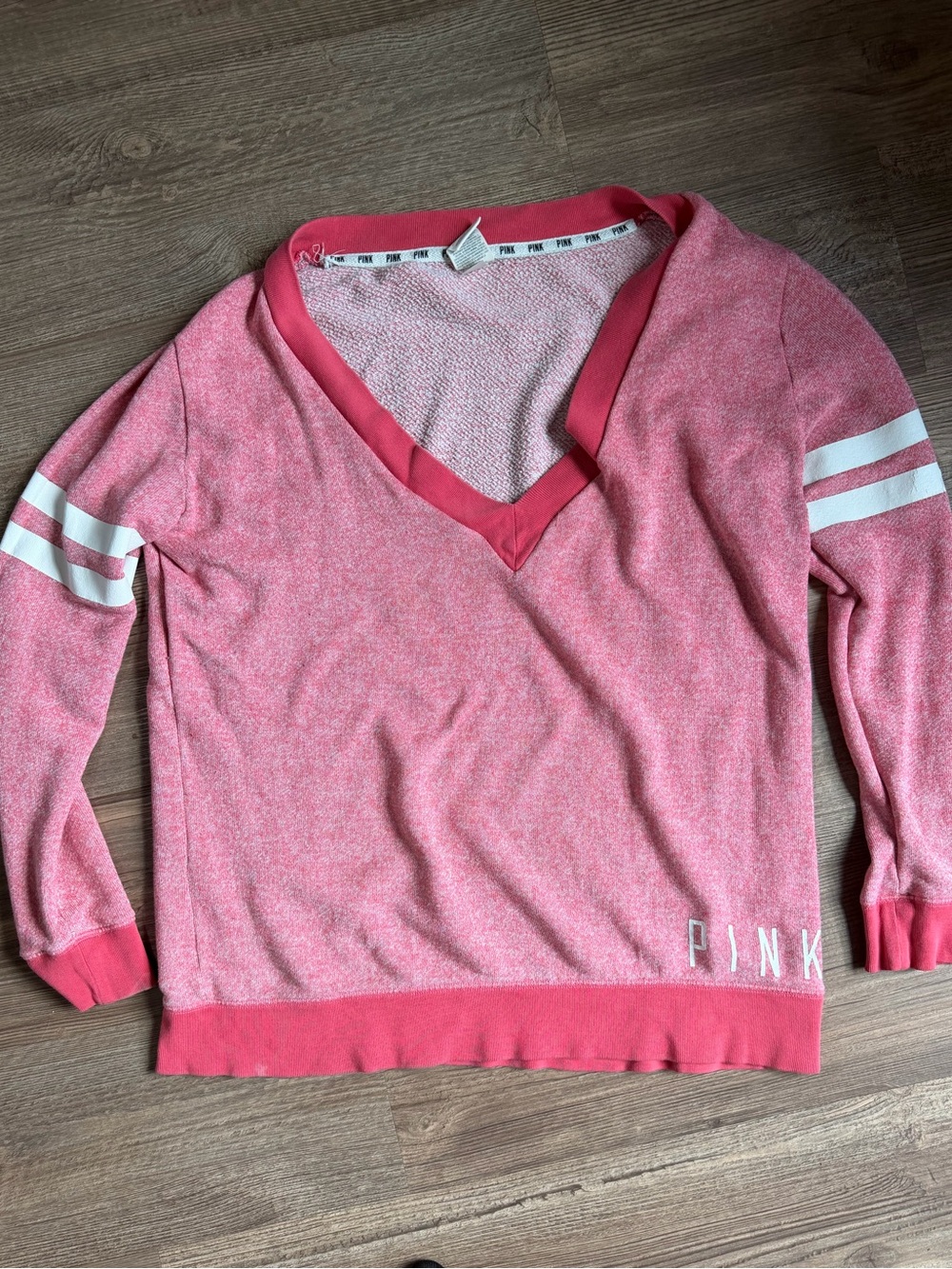 VINTAGE PINK Victoria's Secret V-Neck  Women's Sweater